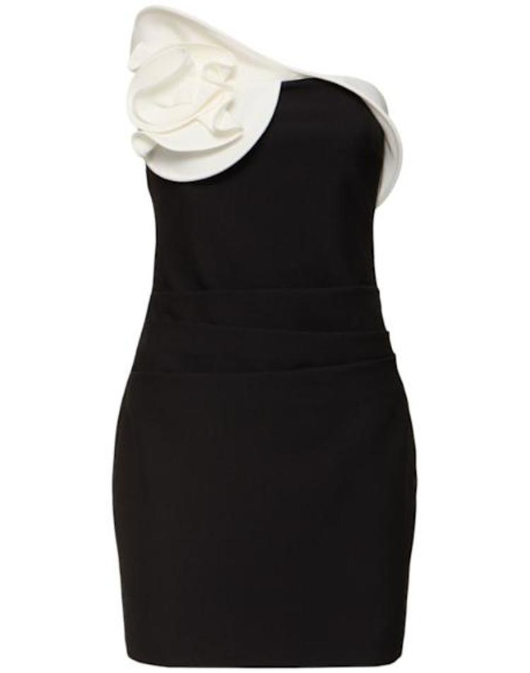 [해외] 26 FW 롤랑뮤레 여성 Short dress with asymmetric shoulder strap 81I ZH3005 TP725348229 E8I1XX00501