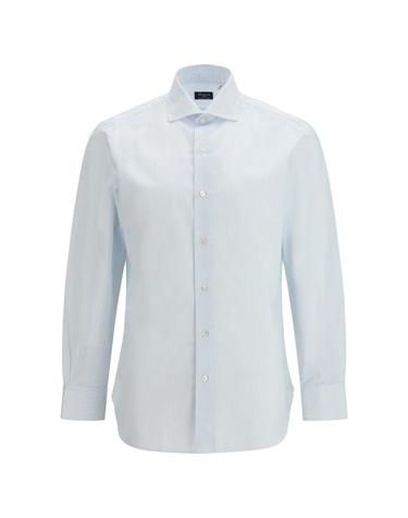 [해외직구] 26SS 피나모레 긴팔 셔츠 NPZNPSZL06035101 LIGHT BLU STRIPE