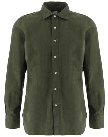 [해외직구] 26FW 피나모레 셔츠 C0515G230 Green