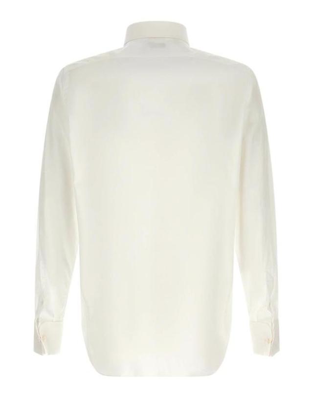 피나모레 [해외직구] 26SS 피나모레 긴팔 셔츠 C0147B01 White 착용컷