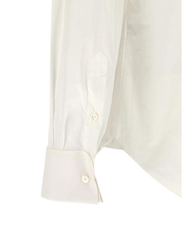 피나모레 [해외직구] 26SS 피나모레 긴팔 셔츠 C0147B01 White 착용컷