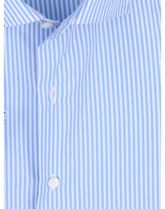 피나모레 [해외직구] 26FW 피나모레 셔츠 C0499 MILANO ZANTE 01 LIGHT BLUE 착용컷