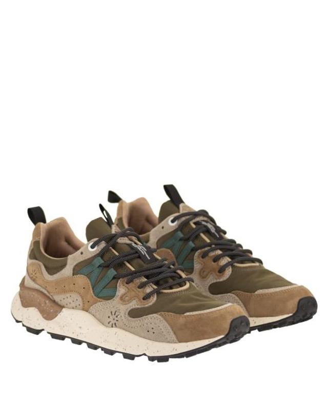 플라워 마운틴 [해외직구] 26FW 플라워 마운틴 스니커즈 2017816 BEIGE 착용컷