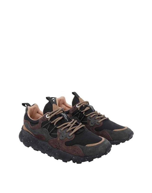 플라워 마운틴 [해외직구] 26FW 플라워 마운틴 스니커즈 20178161A16 BLACK 착용컷