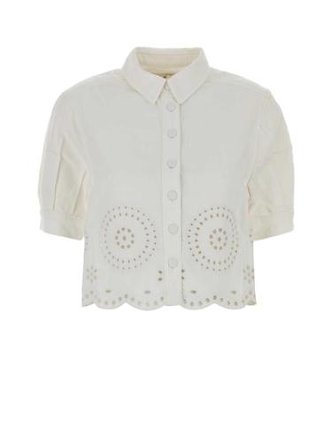 [해외직구] 26FW 프레임 셔츠 7068EMB182 WHT WHITE