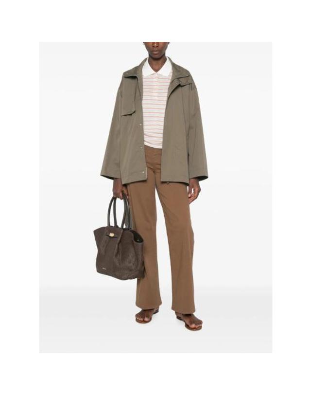 프레임 [해외직구] 26FW 프레임 폴로 티셔츠 WE26JKT016 PKSM NEUTRALS ORANGE 착용컷