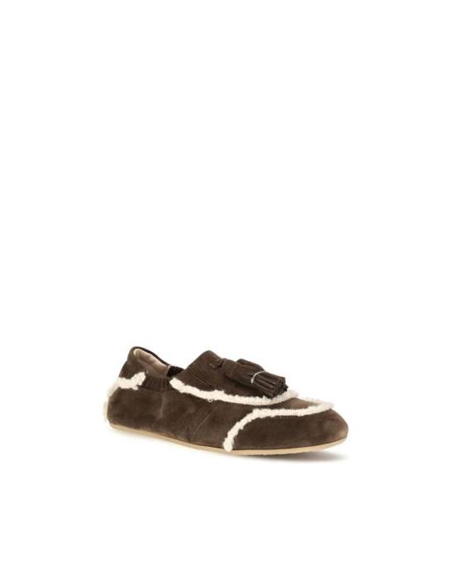 프라텔리 로세티 [해외직구] 26FW 프라텔리로세티 플랫 슈즈 FR7730041823BB BROWN 착용컷