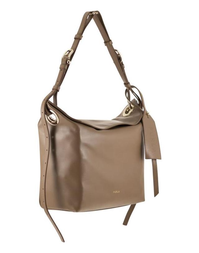 훌라 [해외직구] 26FW 훌라 숄더백 WB02019 BX4184 4489S LIGHT BROWN 착용컷
