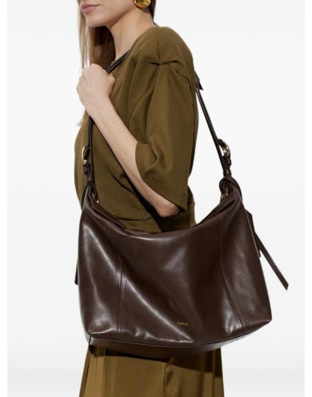 훌라 [해외직구] 26FW 훌라 숄더백 WB02110 BX41844284S Brown 착용컷