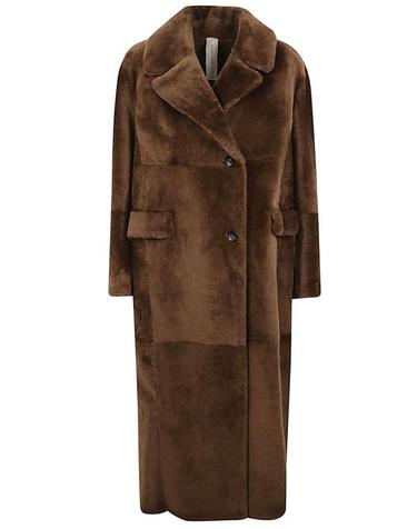 [해외직구] 24FW 펄링바이지아니 코트 DAISY LACONTEAK BROWN