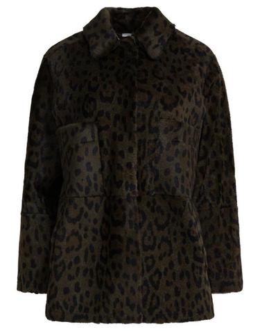 [해외직구] 25FW 펄링바이지아니 무스탕 PERLAAGNELLOLEOPARDOMILITARE BROWN