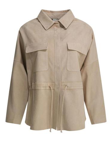 [해외직구] 26SS 펄링바이지아니 자켓 NOEMISUEDEBCORDA BEIGE