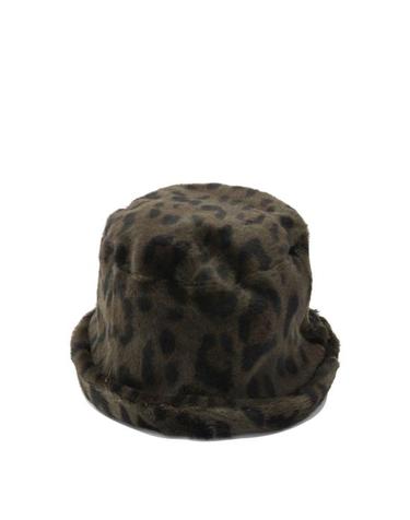 [해외직구] 25FW 펄링바이지아니 버킷햇 ASIAAGNELLO LEOPARDOMILITARE Brown
