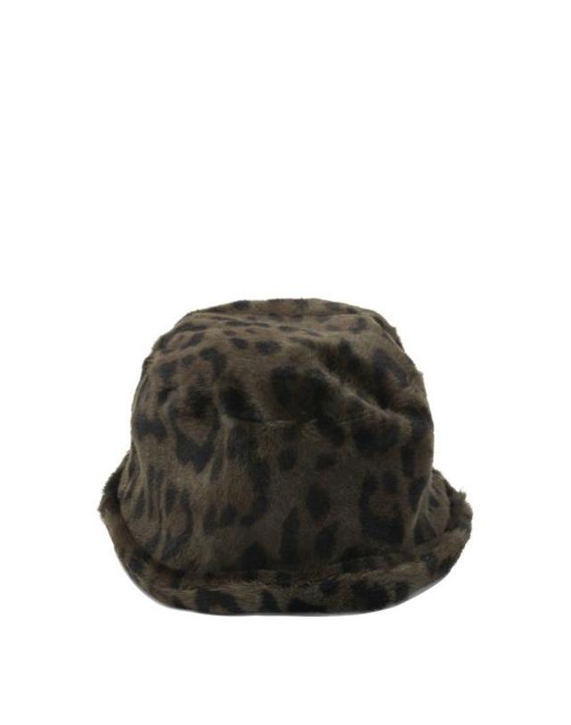 펄링 바이 지아니 [해외직구] 25FW 펄링바이지아니 버킷햇 ASIAAGNELLO LEOPARDOMILITARE Brown 착용컷