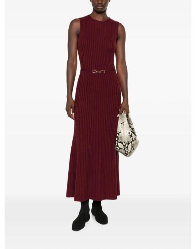 가브리엘라 허스트 [해외직구] 26FW 가브리엘라허스트 롱 원피스 4269600A004BDX Bordeaux 착용컷