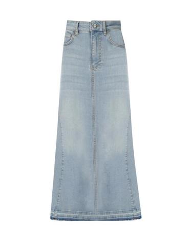 [해외직구] 24FW 가니 데님 스커트 J1474 091 34 Light Blue