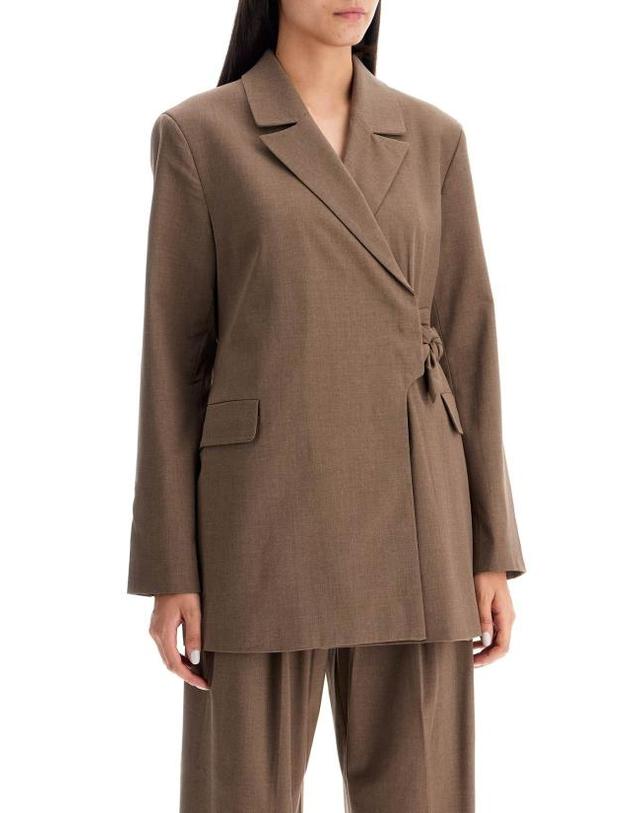 가니 [해외직구] 24FW 가니 자켓 F9278 BROWN 착용컷