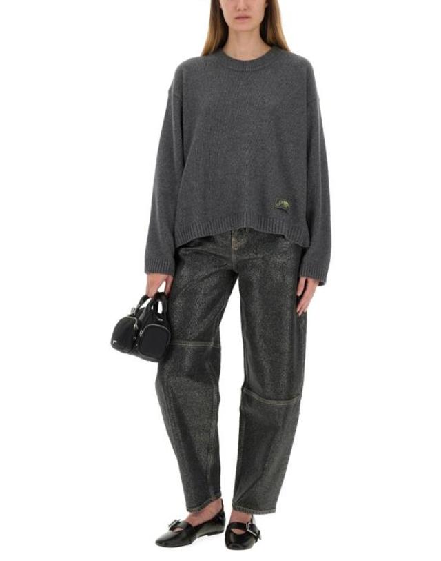 가니 [해외직구] 25FW 가니 탑 K2569 252 Grey 착용컷