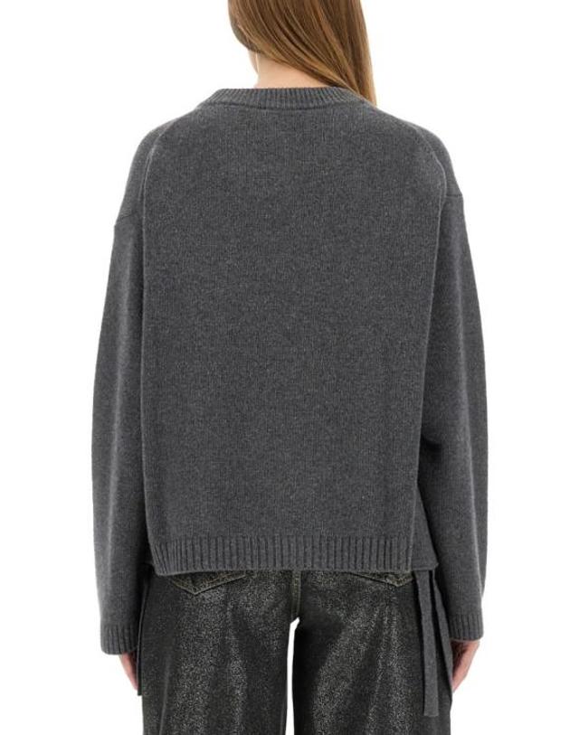 가니 [해외직구] 25FW 가니 탑 K2569 252 Grey 착용컷