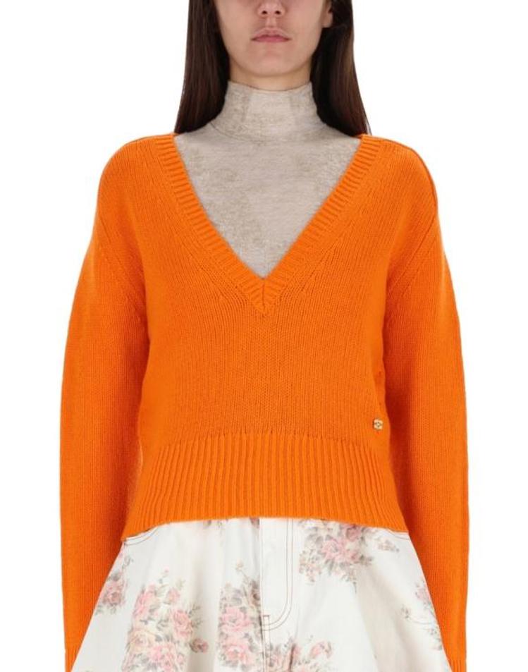 [해외] 25FW 가니 스웨터 K2623 755 Orange E8JEXX60173