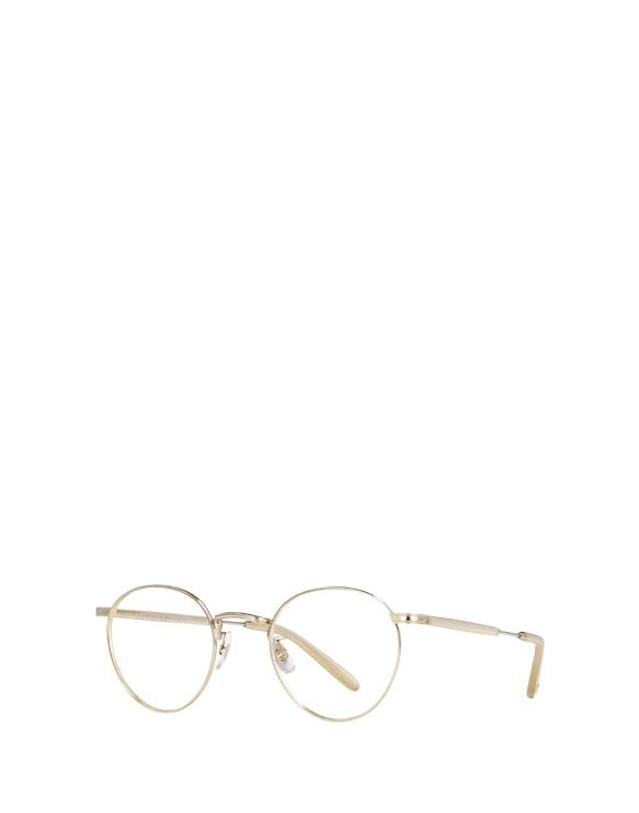 가렛라이트 [해외직구] 26FW 가렛라이트 안경 WILSON M G MBG GOLD BEIGE 착용컷