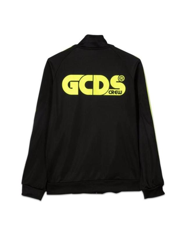 지씨디에스 [해외직구] 21FW 주니어 지씨디에스 캐주얼 자켓 028476T 110 BLACK 착용컷