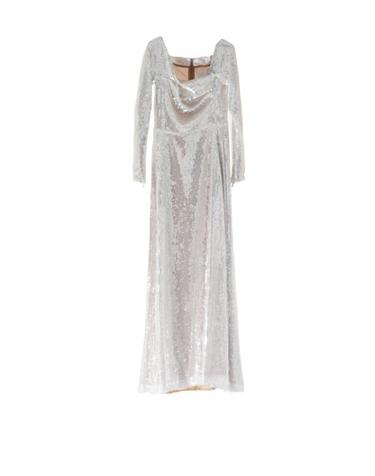 [해외직구] 24FW 제니 롱 원피스 77AJO499 N0458 bianco