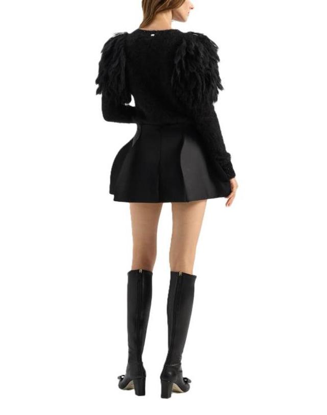 제니 [해외직구] 26FW 제니 숏 원피스 81AJE358N0872899 BLACK 착용컷