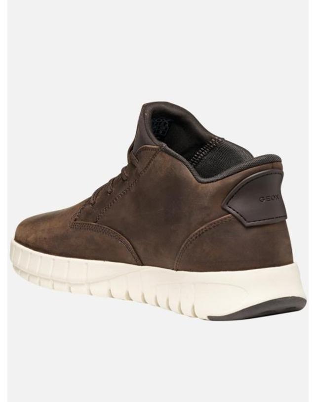 제옥스 [해외직구] 26FW 지옥스 스니커즈 U56MAB000FF C6009 BROWN 착용컷