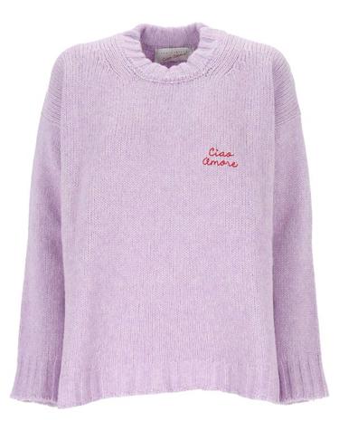 [해외직구] 25FW 지아다 베닌카사 스웨터 F25MM1218 16 Lilac
