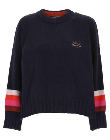 [해외직구] 25FW 지아다 베닌카사 스웨터 F25EM1217 03 Blue navy