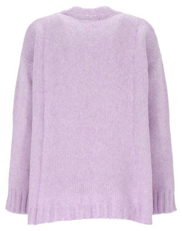 지아다 베닌카사 [해외직구] 25FW 지아다 베닌카사 스웨터 F25MM1218 16 Lilac 착용컷
