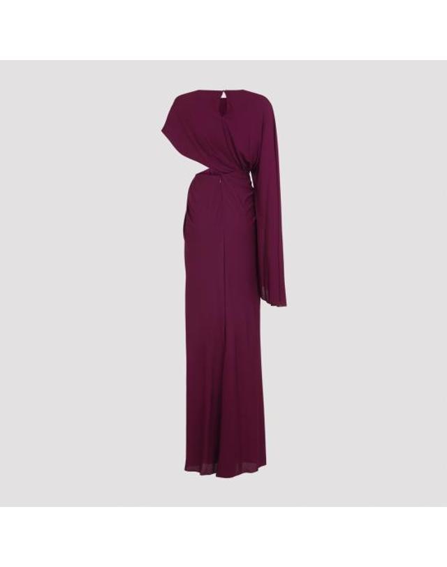 지암바티스타 발리 [해외직구] 25FW 지암바티스타 발리 미디 원피스 25FWSVTE501080JER 6632 PINK PURPLE 착용컷