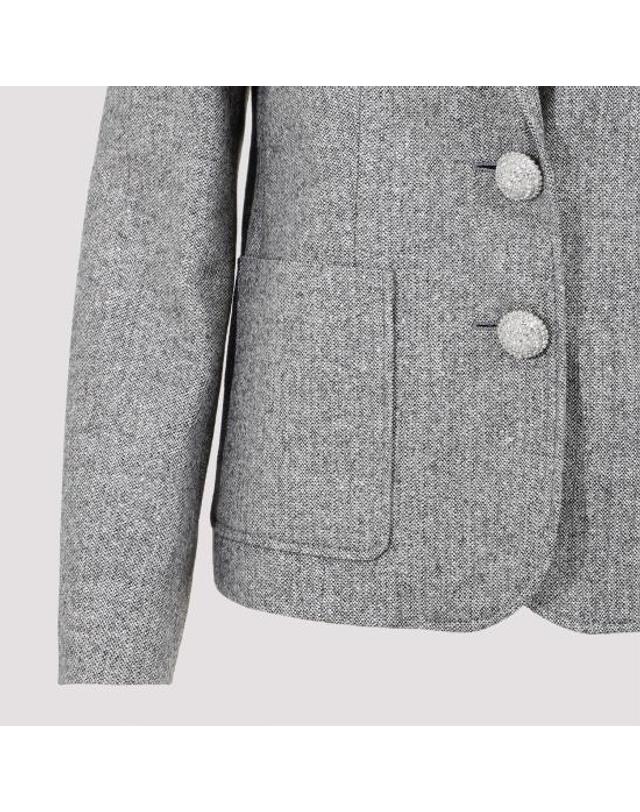 지암바티스타 발리 [해외직구] 23FW 지암바티스타 발리 수트 자켓 23FWSVZM600789GR M019 GREY 착용컷
