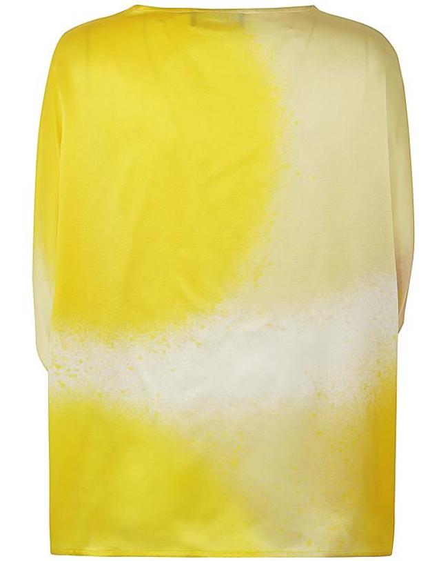 지안루카카파놀로 [해외직구] 24SS 지안루카카페놀로 반팔 티셔츠 24ET575200 18 YELLOW ORANGE 착용컷