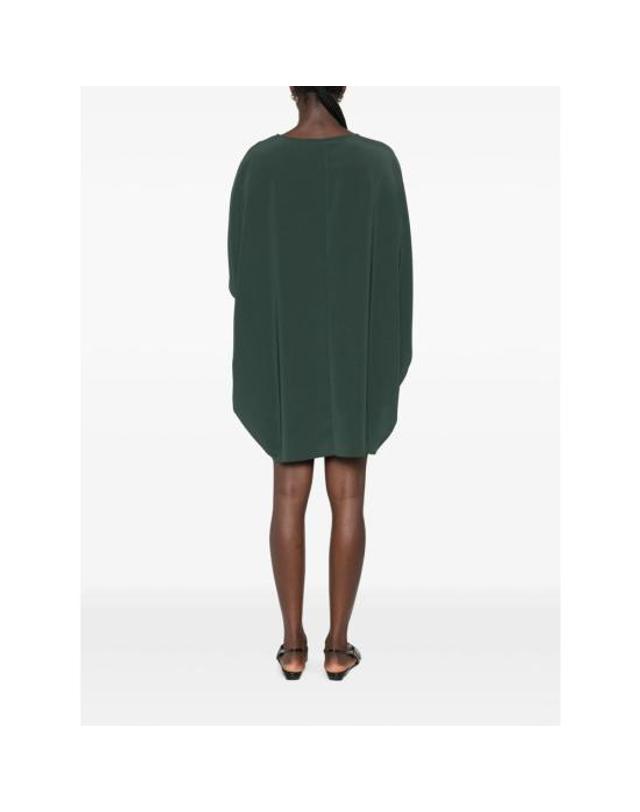 지안루카카파놀로 [해외직구] 26FW 지안루카카페놀로 미디 원피스 26IA51 500 531 GREEN 착용컷