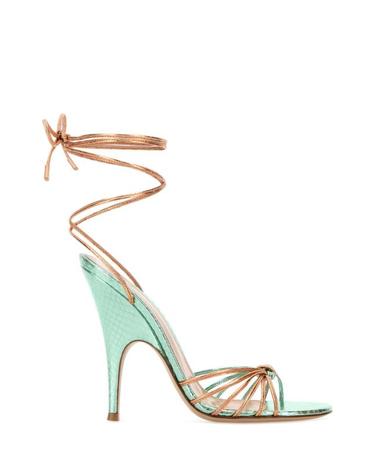 [해외직구] 26SS 지안비토로시 힐 펌프스 G3270111RICAYE ALRG ALOEROSEGOLD