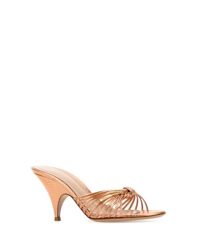 지안비토로시 [해외직구] 26SS 지안비토로시 샌들 G1019270RICAYE ROGO ROSE GOLD 착용컷