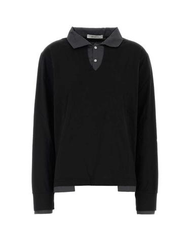 [해외직구] 26FW 기마구아스 폴로 티셔츠 LUISLS2LAYERSPOLO BLACKGREY