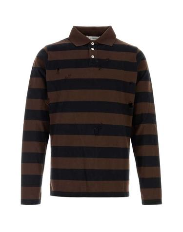 [해외직구] 26FW 기마구아스 폴로 티셔츠 STEEVELSPOLO BLACKBROWN Stripped