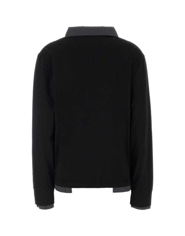 지마구아스 [해외직구] 26FW 기마구아스 폴로 티셔츠 LUISLS2LAYERSPOLO BLACKGREY 착용컷
