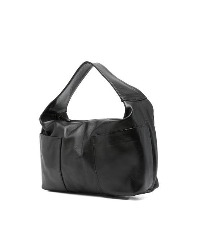 지마구아스 [해외직구] 26FW 기마구아스 숄더백 MINI SACCO BLACK 착용컷