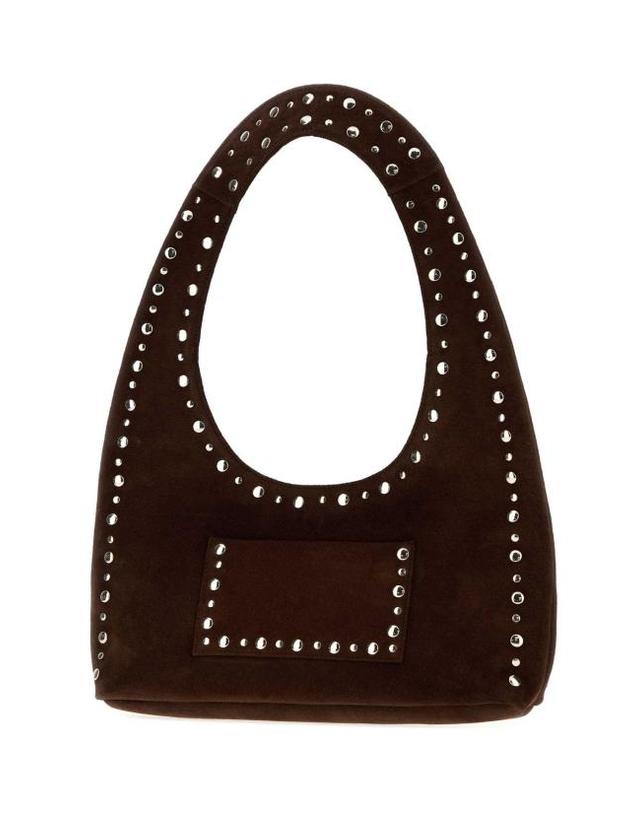 지마구아스 [해외직구] 26FW 기마구아스 FRANCA 프랑카 숄더백 FRANCABAG BROWN 착용컷