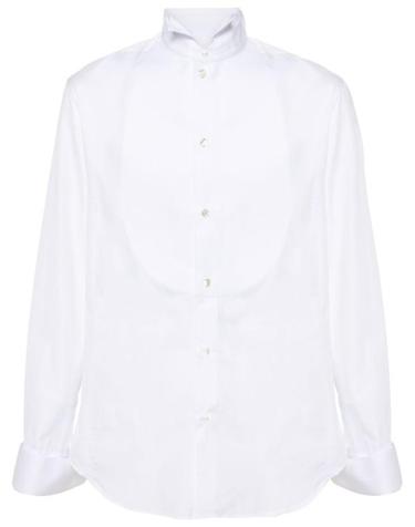 [해외직구] 26SS 조르지오 아르마니 긴팔 셔츠 3CGCC07VTZ206U0BN WHITE