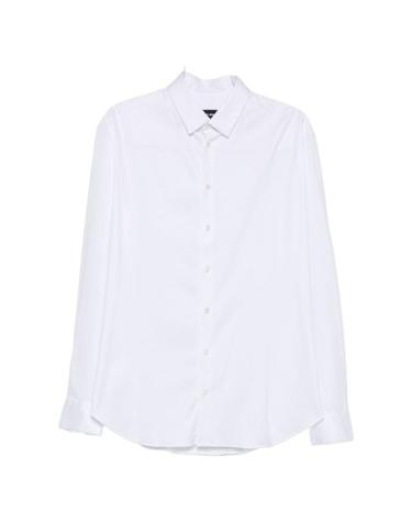 [해외직구] 26FW 조르지오 아르마니 긴팔 셔츠 GM000056 TE10459U0002 Brilliant white