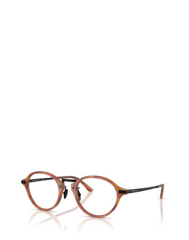 조르지오 아르마니 [해외직구] 26FW 조르지오 아르마니 안경 AR7287 6404 BROWN TURTLE 착용컷