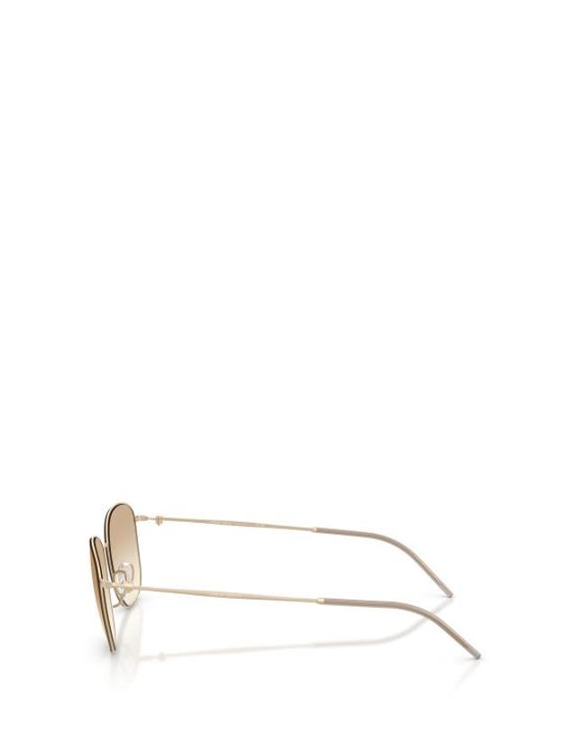 조르지오 아르마니 [해외직구] 26FW 조르지오 아르마니 선글라스 AR6168 300213 MATTE PALE GOLD 착용컷