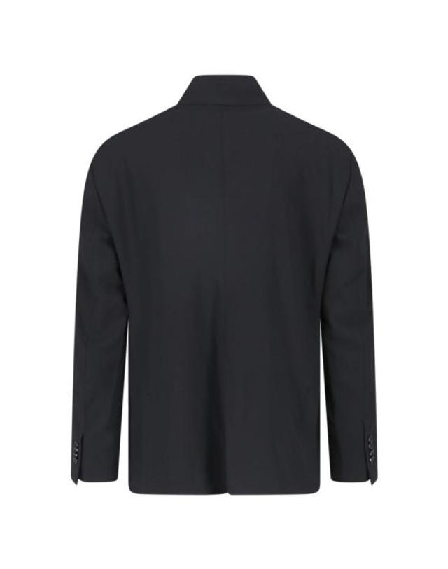 조르지오 아르마니 [해외직구] 26FW 조르지오 아르마니 자켓 GM004462 TE10043UC001 Black 착용컷