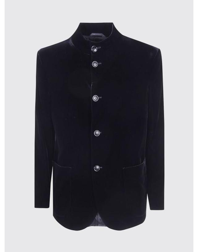 조르지오 아르마니 [해외직구] 26FW 조르지오 아르마니 자켓 GM004677TE10046 UC001 Black 착용컷