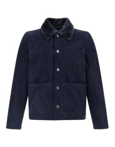 [해외직구] 26FW 조르지오 브라토 가죽 자켓 GU27F28002MEVLINK Blue